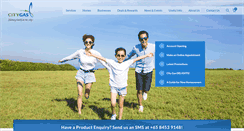Desktop Screenshot of citygas.com.sg